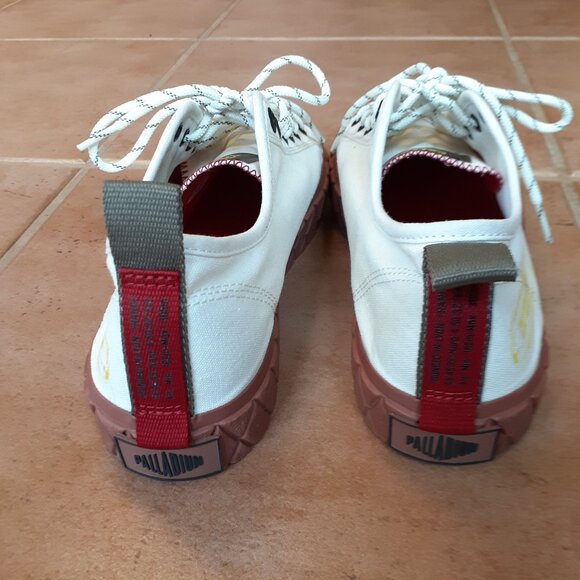 Men's 10.5 Palladium Palla Ace Supply Low Canvas Sneakers - Picture 7 of 9